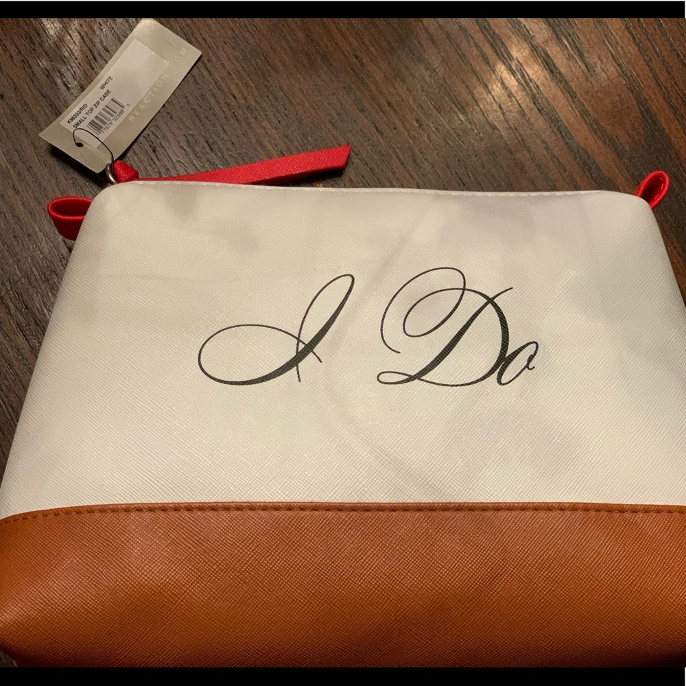 Kenneth Cole, “I Do”cosmetic pouch